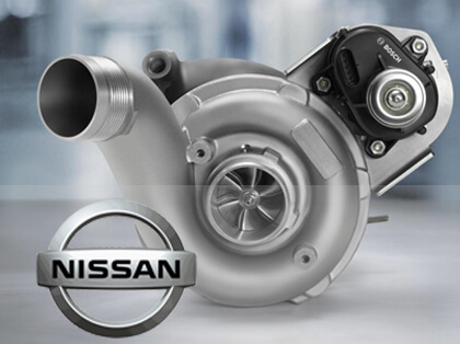 Ремонт турбин на автомобилях Nissan
