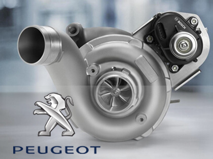 Ремонт турбин на автомобилях Peugeot