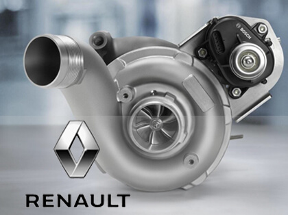Ремонт турбин на автомобилях Renault