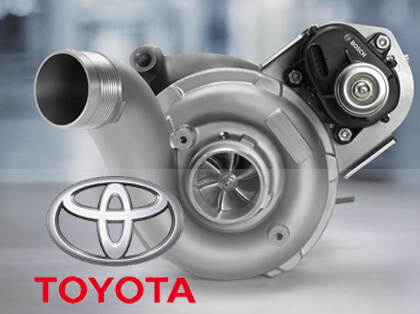 Ремонт турбин на автомобилях Toyota
